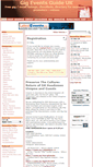 Mobile Screenshot of gig-events-guide.com